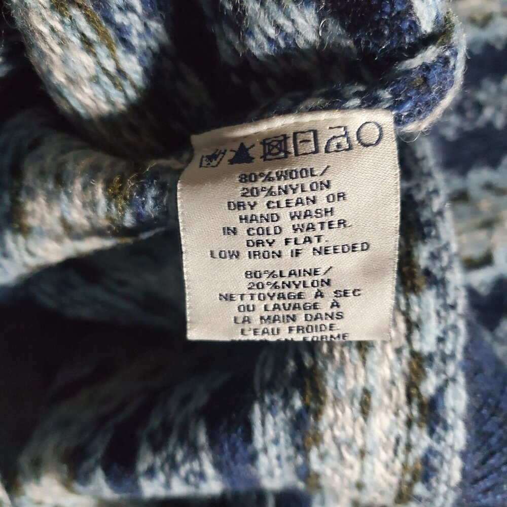 Schott Bros. NYC Fair Isle Crewneck Sweater NWT Sz XL - Picture 15 of 15
